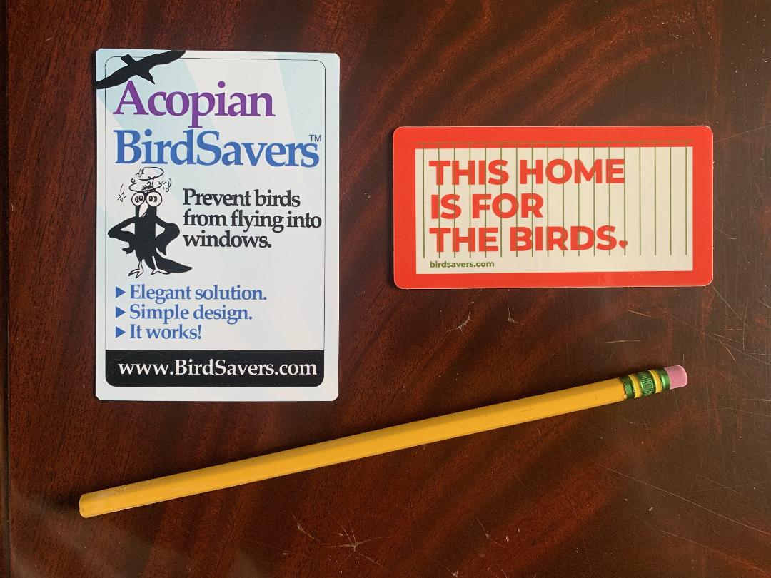 BirdSavers Stickers